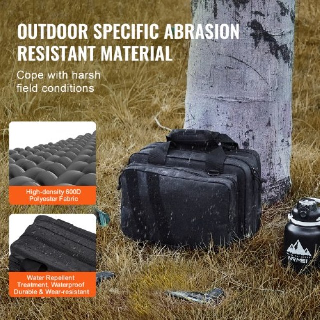 Τσάντα Όπλων VEVOR για 2 Πιστόλια Μαύρη  SQBHS332023CBVDUDV0