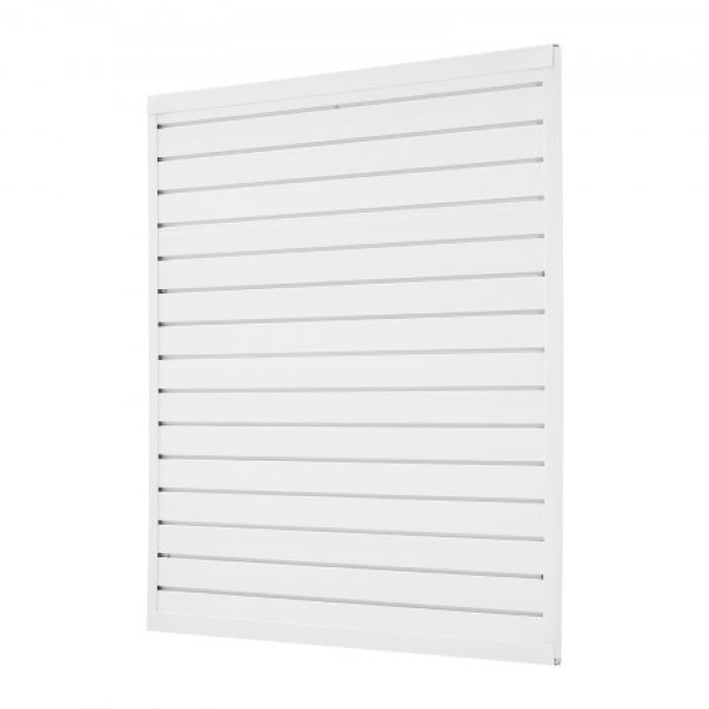 VEVOR Πάνελ Σχάρας 4x4 ft PVC Λευκό για Γκαράζ με Μοντέρνο Σχεδιασμό BTQBPVC16SQF6KZ18V0