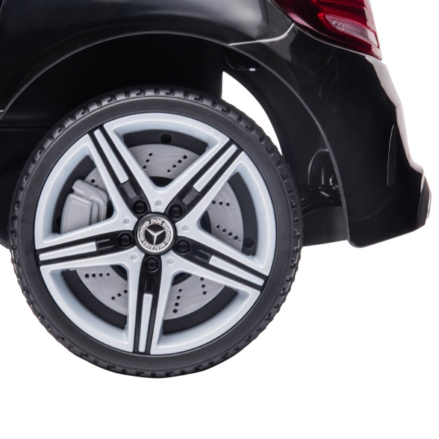AIYAPLAY Ηλεκτρικό Αυτοκίνητο για Παιδιά Άδεια Mercedes SLC 300 με Τηλεχειριστήριο σε PP και Μέταλλο 107x62.5x44 cm Μαύρο 370-22