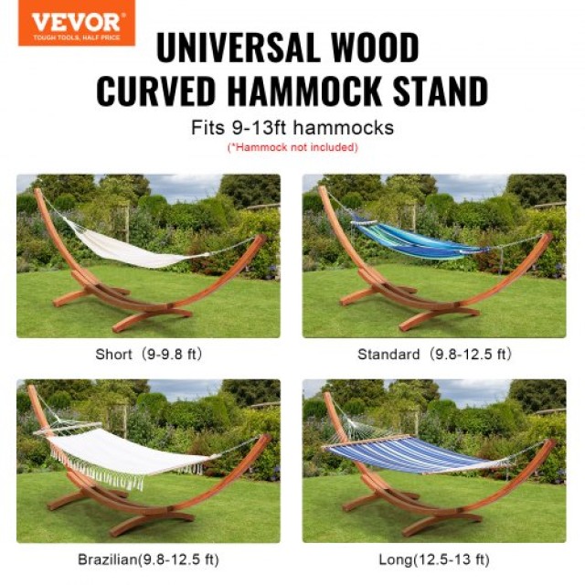 VEVOR Ξύλινη Βάση Αιώρας 475 lbs για Αιώρες 9-13 ft  XXXDCJXXXMZ1Y79IEV0
