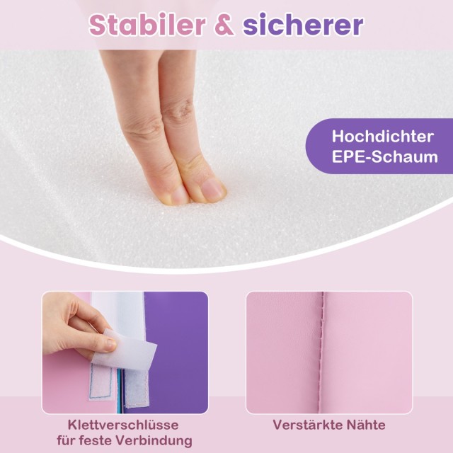 Costway Σετ Αναρρίχησης Αφρού 6 Τεμαχίων για Νήπια με Πολύχρωμο Σχε... Costway Σετ Αναρρίχησης Αφρού 6 Τεμαχίων για Νήπια με Πολύχρωμο Σχε...