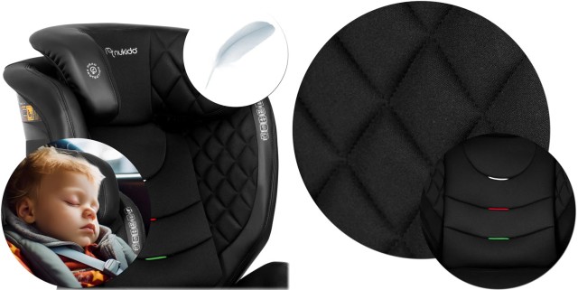 Παιδικό Κάθισμα Αυτοκινήτου ISOFIX 15-36kg – Μαύρο 710010 Nukido