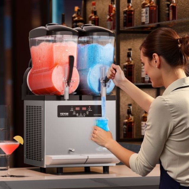 VEVOR  Διπλή Μηχανή Σλάσι 12L Επαγγελματική  SYXRJX212LSGYZO0PV2
