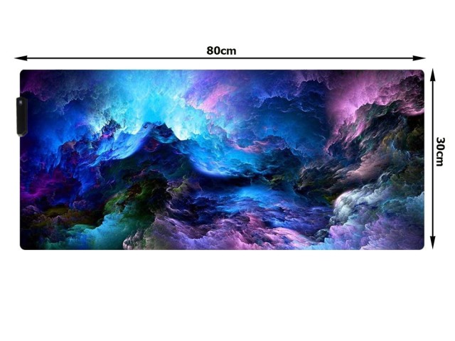 Gaming Mouse Pad RGB LED Φωτιζόμενο – 80x30cm 5907451341797 Verk Group