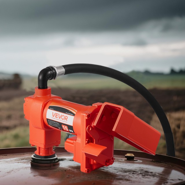 VEVOR Αντλία Μεταφοράς Καυσίμου 15 GPM 57 L/min, AC Ηλεκτρική Αντλί...