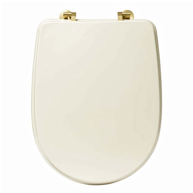 Ξύλινο Καπάκι Τουαλέτας  Duo 36 x 47,2 x 4,5cm  Ivory White  200165A 5Five Simply Smart