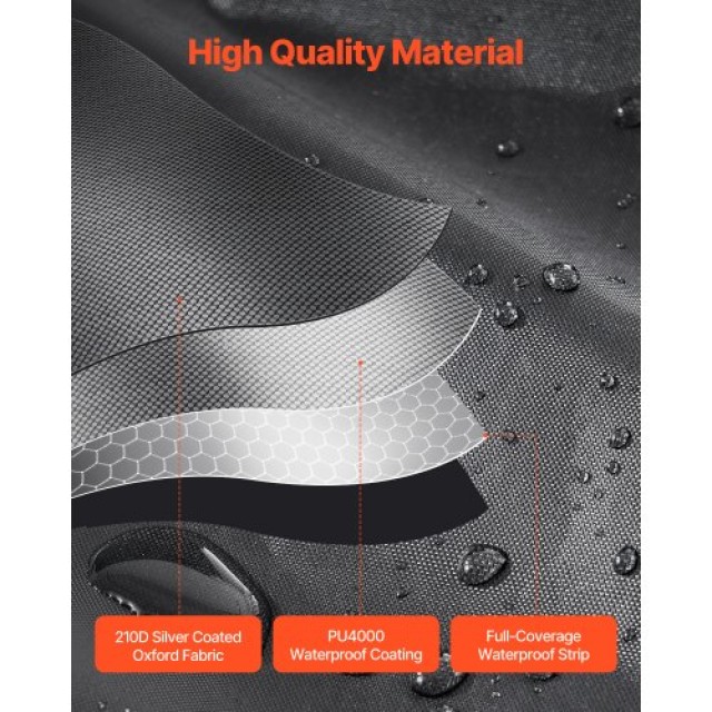 VEVOR Αδιάβροχη Σκηνή Αποθήκευσης Ποδηλάτων για 1-2 Ποδήλατα SXZXCP...