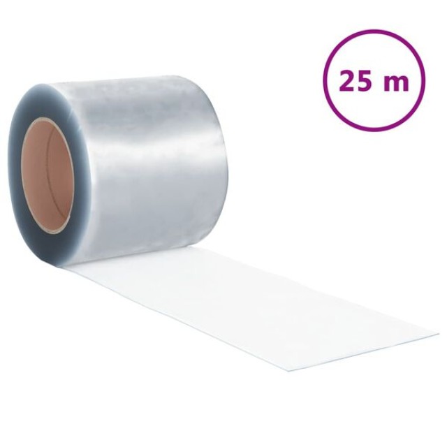 vidaXL Λωριδοκουρτίνα Ρολό 1,6 χιλ. x 200 χιλ. / 25 μ. από PVC 288281 vidaXL Λωριδοκουρτίνα Ρολό 1,6 χιλ. x 200 χιλ. / 25 μ. από PVC 288281