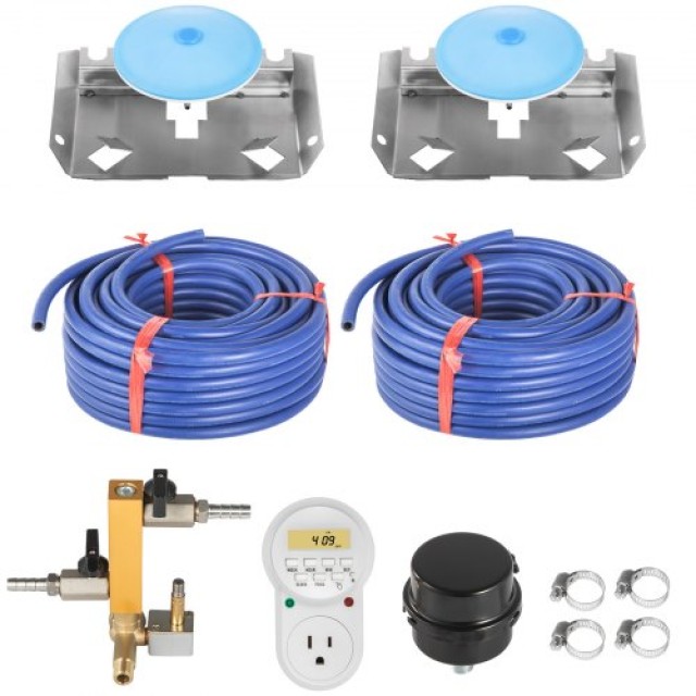 VEVOR Κιτ Αερισμού Λίμνης 3/4 HP με 2 Σωλήνες 100 & 2 Διαχυτές 10  SXPQJY550W53242TQV2
