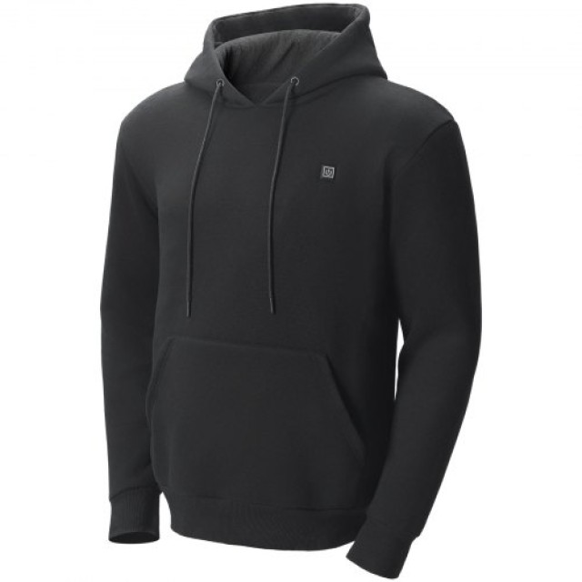 VEVOR  Θερμαινόμενο Φούτερ Unisex με Μπαταρία για Άνδρες & Γυναίκες Μέγεθος L Μαύρο JRWYTTSHSDDCPJCKGV9