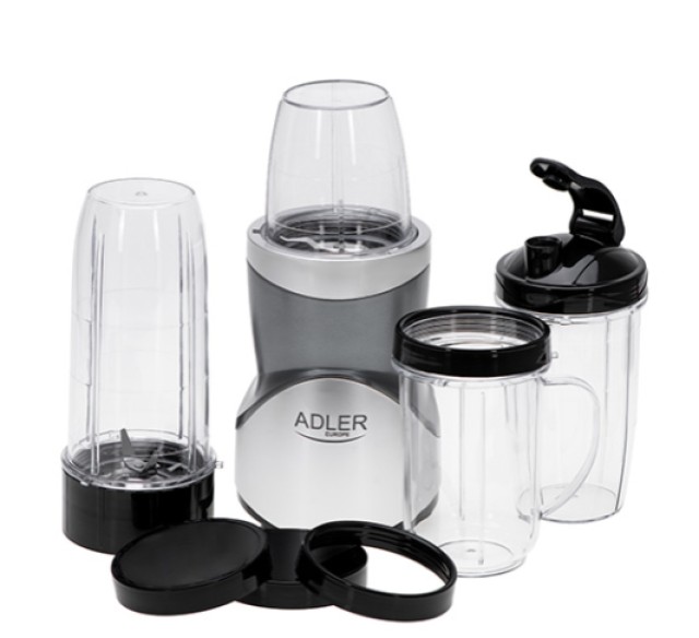 Μπλέντερ για Smoothies 0.7lt 1000W Γκρι  AD-4084 ADLER