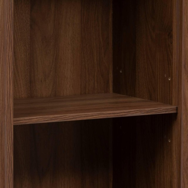 5FIVE Simply smart Βιβλιοθήκη με 2 Πόρτες σε Σκούρο Ξύλο, 80 x 30 x...