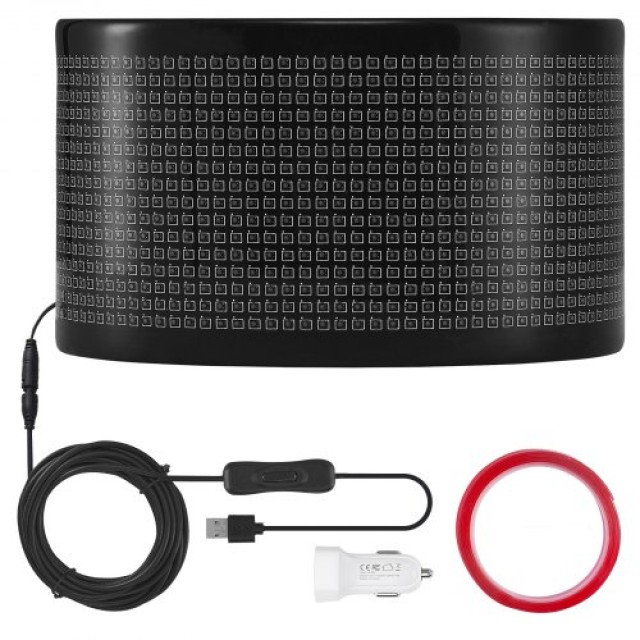 Προγραμματιζόμενη LED Πινακίδα 38x10cm P5 Πολύχρωμη  RXGDBZP15X4IIW68FV9