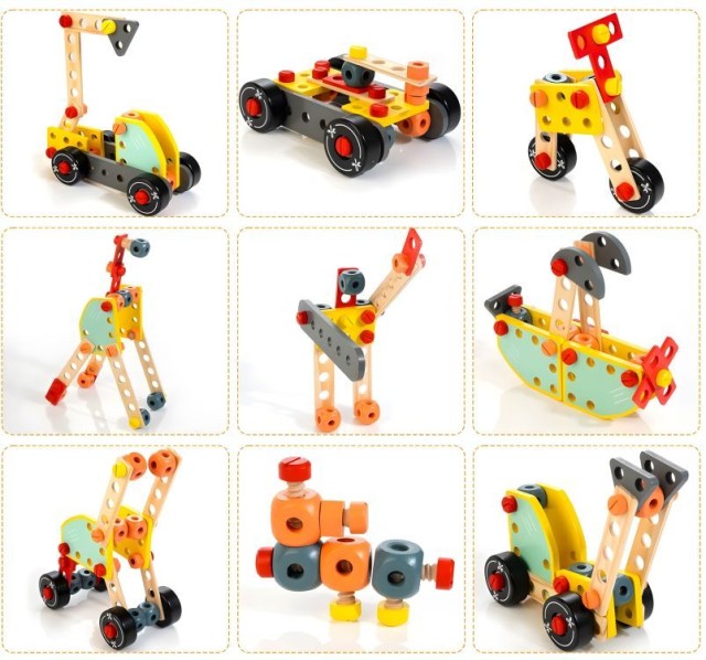 Παιδικός Ξύλινος Πάγκος Εργασίας 67x31,5x35 cm Ecotoys TL812003