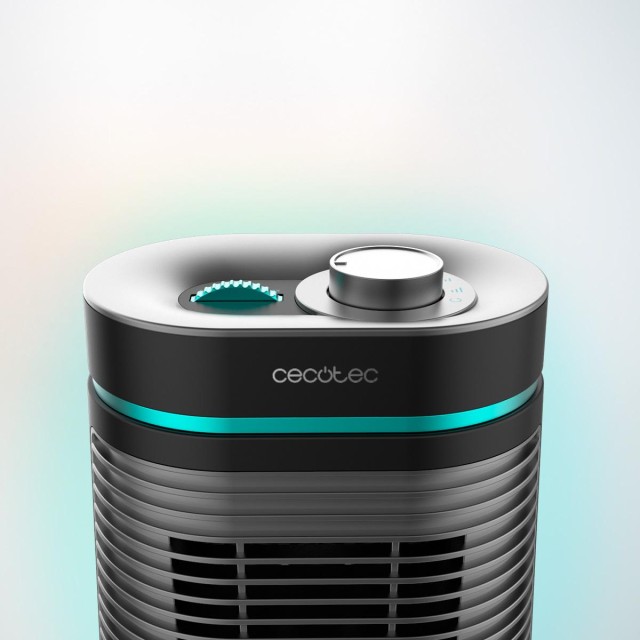 CECOTEC  Κεραμικό Θερμαντικό ReadyWarm 1550 Max με Περιστροφή, 1500W, Ρυθμιζόμενο Θερμοστάτη & 3 Λειτουργίες - Μαύρο  CEC-08290