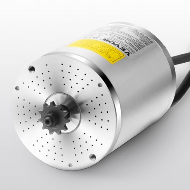 VEVOR 3000W Ηλεκτρικός Κινητήρας Χωρίς Ψήκτρες 60V 4800rpm για Ηλεκτρικό Ποδήλατο και Μοτοσικλέτα Εκτός Δρόμου ZLWSDJTJ30004E56GV9
