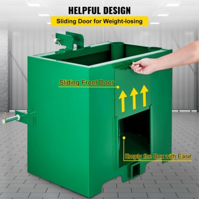 VEVOR Κουτί Αντίβαρου 3 Σημείων, 800lbs, Πράσινο  YZXSD1L2YCGREEN01V0