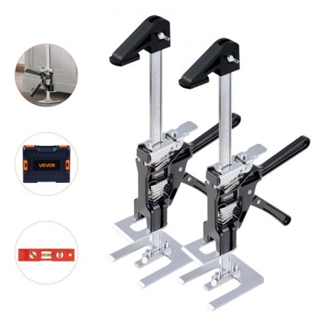 VEVOR Γρύλος Ανύψωσης 200kg 2 Τεμαχίων 235mm Μαύρο TGQ220MM2DHS12IENV0