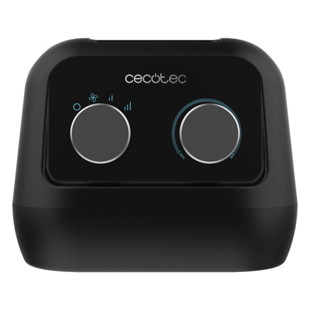 CECOTEC  Θερμαντικό ReadyWarm 1500 Max Κεραμικό Μαύρο με 1500 W, Ρυθμιζόμενο Θερμοστάτη και 3 Λειτουργίες  CEC-08285