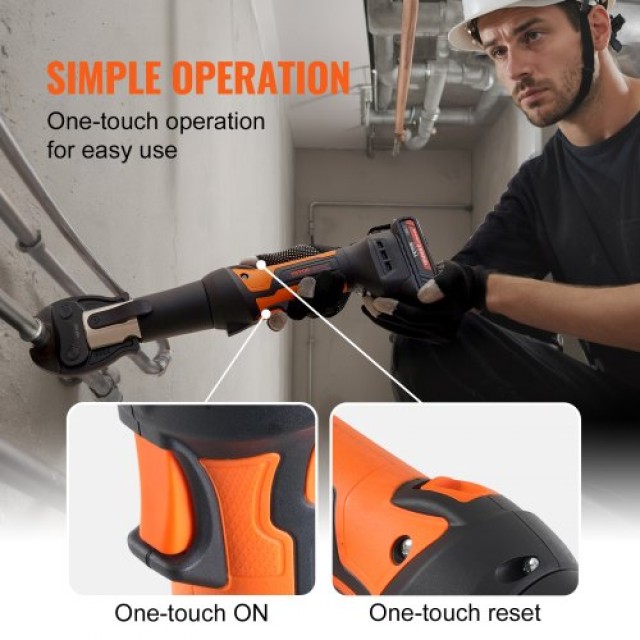 VEVOR Σετ Εργαλείων Πρεσαρίσματος Σωλήνων Pro Press V15 V22 V28 με ...