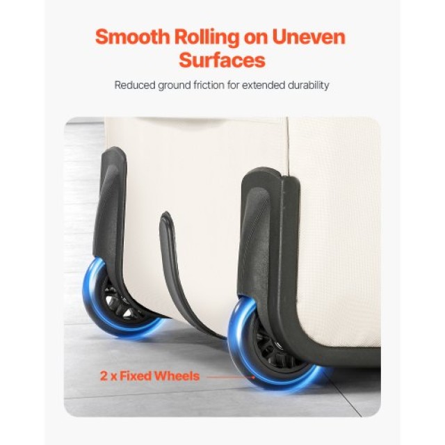 VEVOR Τσάντα Υπολογιστή με Ρόδες 15.6 Ίντσες για Ταξίδια LGSTDNB156...