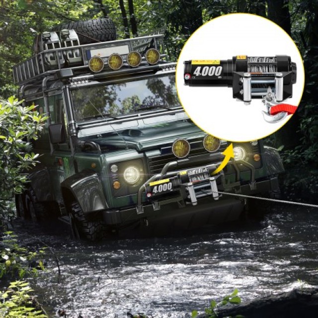 Ηλεκτρικός Βίντσι VEVOR 12V 4000lb με Ασύρματο Χειριστήριο  4000LBSJP00000001V0
