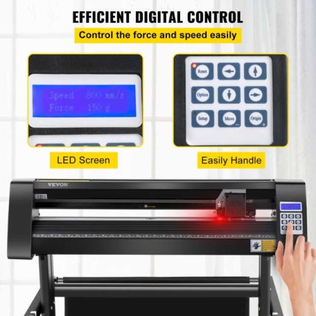 Κοπτικό Βινυλίου VEVOR 720mm με Οπτικό Μάτι και Stand  KZJRJBZDDZJOCBYHOV2