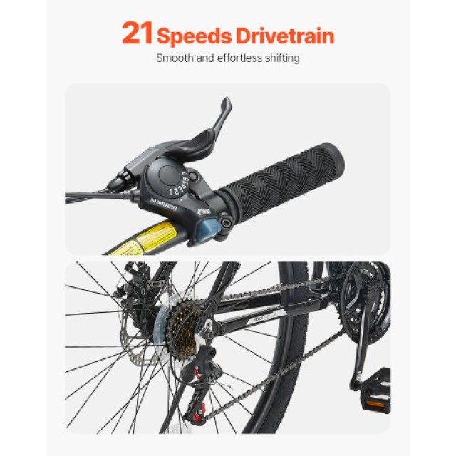 VEVOR Ποδήλατο Βουνού 29 MTB Shimano 21 Ταχύτητες Ανάρτηση Δισκόφρενα SDZXCLLBDDYWH9H1AV0