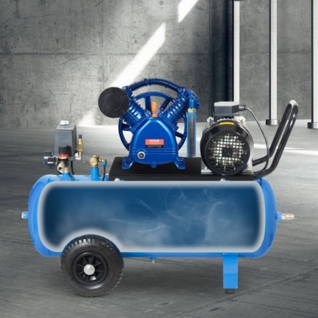 VEVOR  Κεφαλή Αντλίας Αεροσυμπιεστή 5.5HP 5.75CFM @ 90PSI 2-Κύλινδρος Πιστονιού KQYSJBTSGBTCUHG46V0
