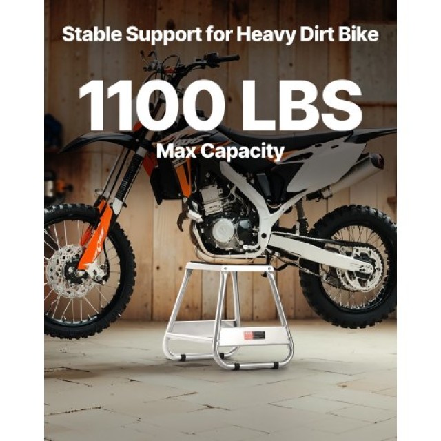 VEVOR Βάση Μοτοσυκλέτας 1100 lbs για Ανύψωση Moto MTCZCD1100LBPI521V0