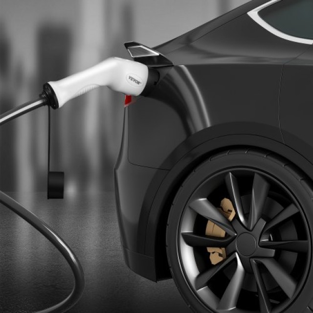Καλώδιο Φόρτισης EV VEVOR Type 2 σε Type 2 16A 5m 3.6kW TPU  OBDDCCD36KW5MU1O1V0