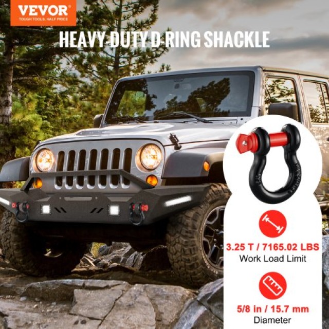 Σετ 4 Δακτυλίων VEVOR 5/8 με Πείρο 3/4 28660 lbs Αντοχή  JPXKHSHJG5...