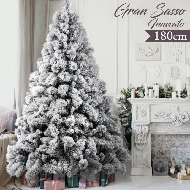 BAKAJI  Χριστουγεννιάτικο Δέντρο Χιονισμένο Gran Sasso 180cm 955 Κλ...
