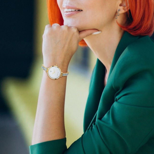 So Charm Ρολόι με μπρασελέ διακοσμημένο με Κρύσταλλα Swarovski, Χρυ... So Charm Ρολόι με μπρασελέ διακοσμημένο με Κρύσταλλα Swarovski, Χρυ...