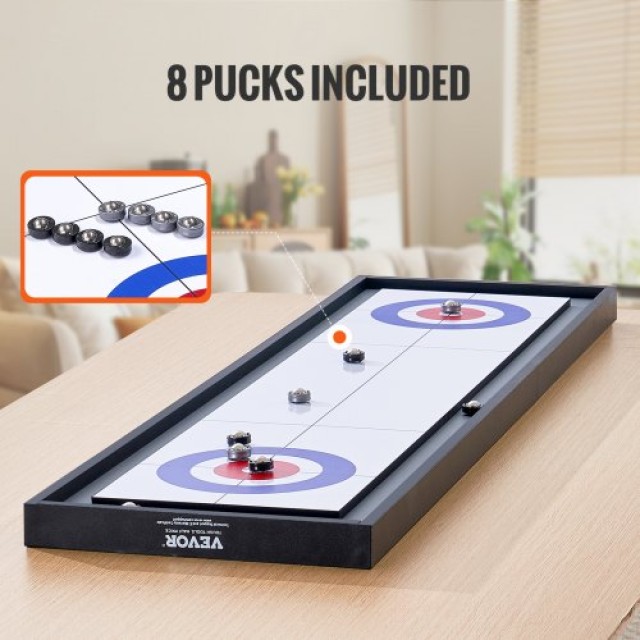 VEVOR 45 Επιτραπέζιο Shuffleboard & Curling 2 σε 1  PBKSHZ45YC00CUS...