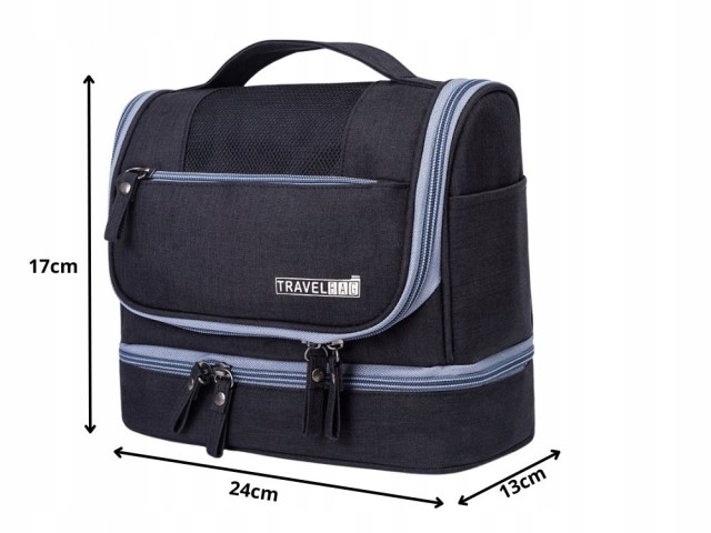 Verk Group Μεγάλη Αδιάβροχη Unisex Ταξιδιωτική Τσάντα Καλλυντικών μ...