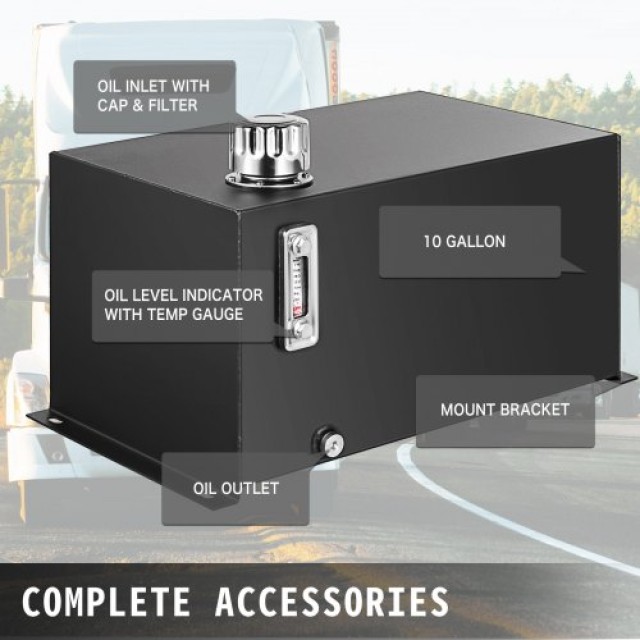 Δεξαμενή Υδραυλικού Υγρού 10 Γαλ. VEVOR για Τρακτέρ & Φορτηγά  YYYX...