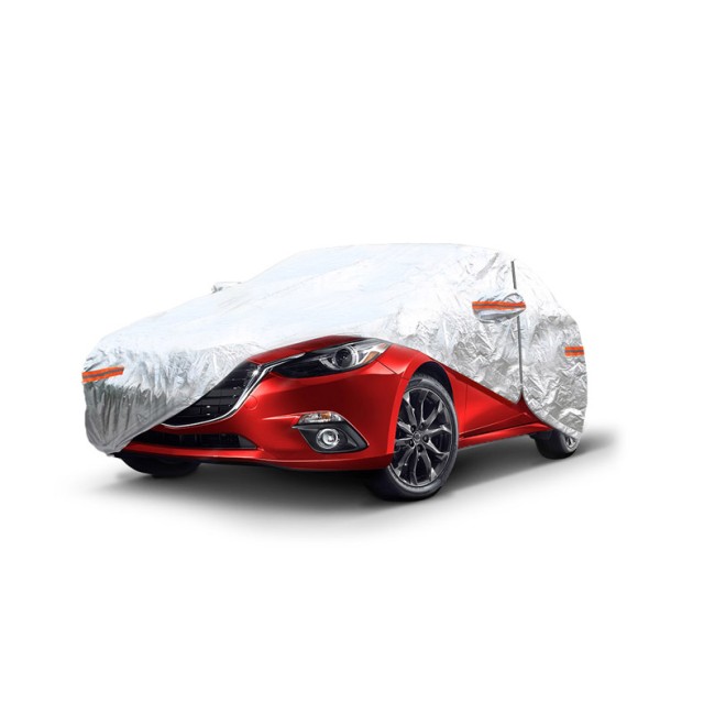 Αδιάβροχη Κουκούλα Αυτοκινήτου 120G Medium 430 x 165 x 120 cm AMiO ... Αδιάβροχη Κουκούλα Αυτοκινήτου 120G Medium 430 x 165 x 120 cm AMiO ...