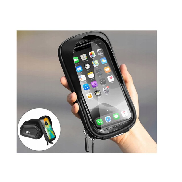 Αδιάβροχη Τσάντα Ποδηλάτου με Θήκη για Smartphone Verk Group 590745... Αδιάβροχη Τσάντα Ποδηλάτου με Θήκη για Smartphone Verk Group 590745...