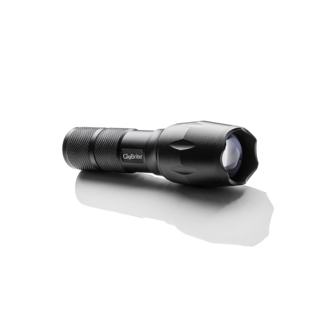 Αδιάβροχος Φακός Tactical με 5 Λειτουργίες Zoom Χρώματος Μαύρο GloB...