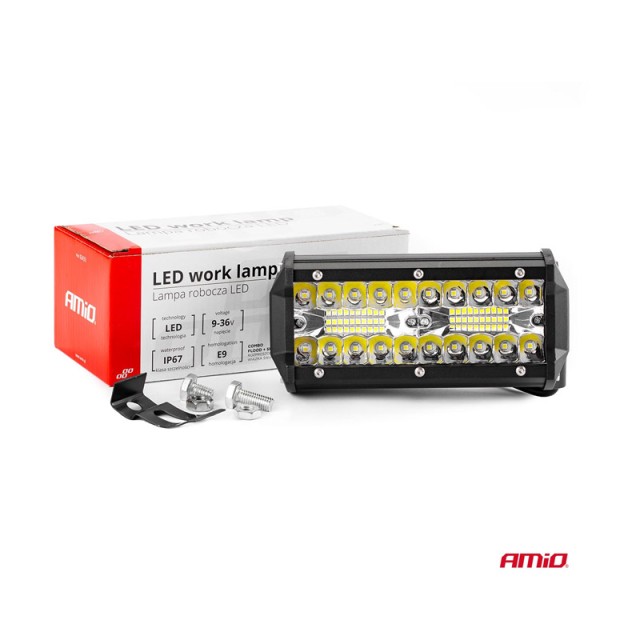 Αδιάβροχος Προβολέας Αυτοκινήτου 40 LED 120W 9-36V 3200lm 6000K 170... Αδιάβροχος Προβολέας Αυτοκινήτου 40 LED 120W 9-36V 3200lm 6000K 170...