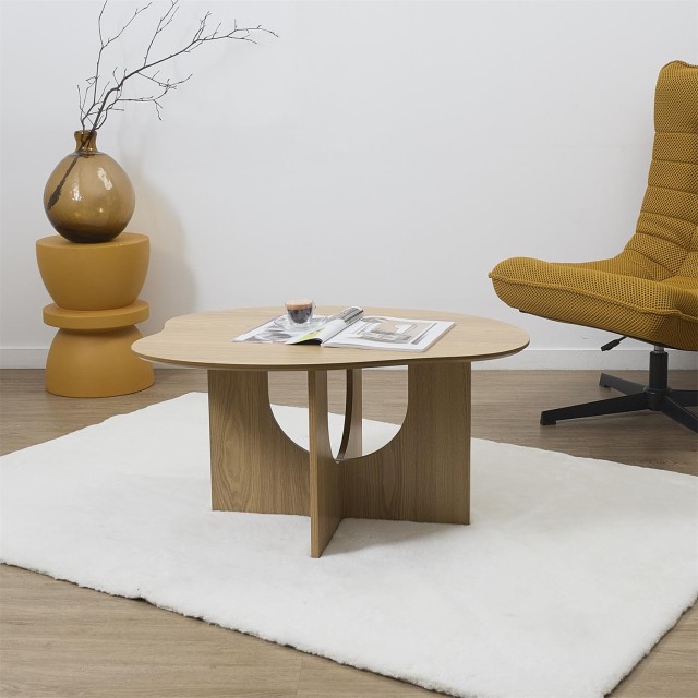 Home Deco Factory Τραπεζάκι Σαλονιού MDF 80 x 42 x 60 HD7388