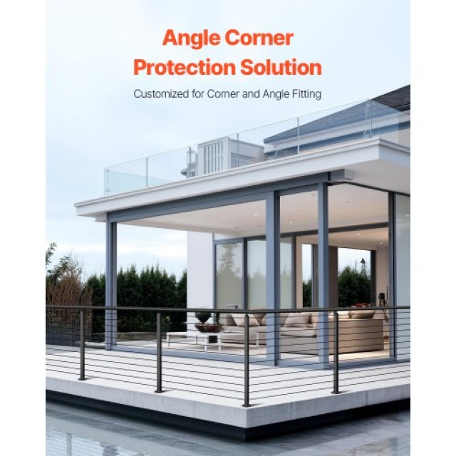 VEVOR Καλώδιο Ράγας VEVRO 42 με Οπές L-Σχήματος 1JZLGZXHS10607YXO001V0