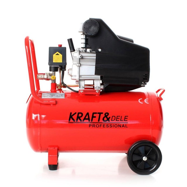 Φορητός Αεροσυμπιεστής Λαδιού 50 Lt Kraft&Dele KD-401
