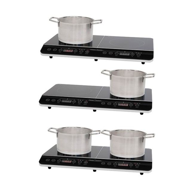 Διπλή Επαγωγική Εστία 3500 W Μαύρο PC-DKI1067 Profi Cook