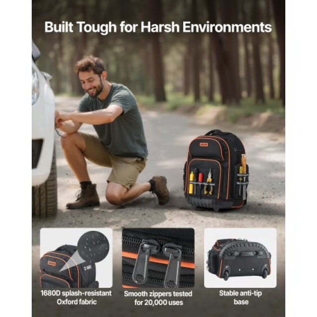 VEVOR Τροχήλατο Βαλιτσάκι Εργαλείων με 45 Θήκες Βαρέως Τύπου GLGJBB... VEVOR Τροχήλατο Βαλιτσάκι Εργαλείων με 45 Θήκες Βαρέως Τύπου GLGJBB...