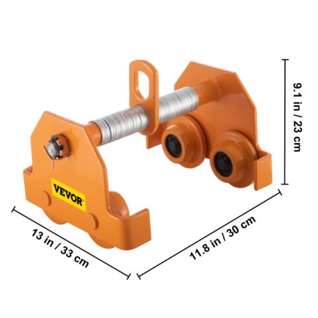 VEVOR Χειροκίνητο Τρόλεϊ 3 Τόνων για Δοκό I Beam  STXCBSFZDBDD3K4IGV0