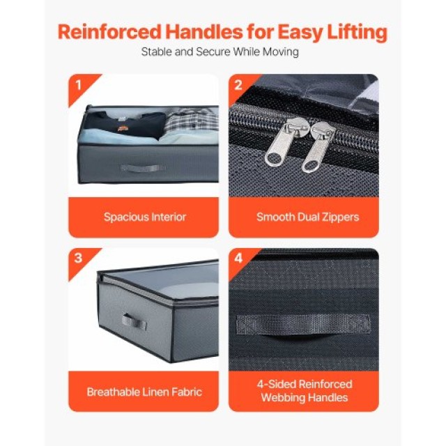 VEVOR Στοίχιση Κουτιού Παπουτσιών με Διαφανές Καπάκι 90L (Σετ 2) CD... VEVOR Στοίχιση Κουτιού Παπουτσιών με Διαφανές Καπάκι 90L (Σετ 2) CD...