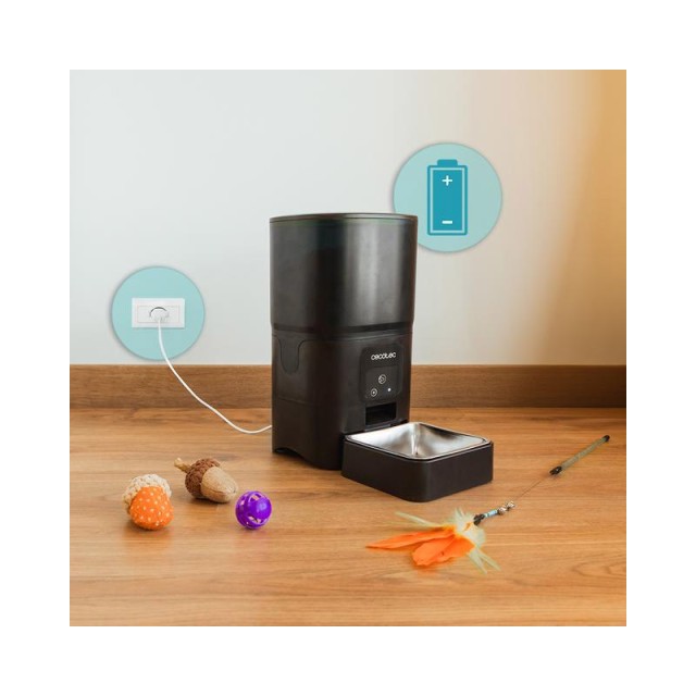Αυτόματη Ταΐστρα για Κατοικίδια με Wi-Fi 6 Lt Cecotec Pumba 6000 Purrfect Meal Smart CEC-09565