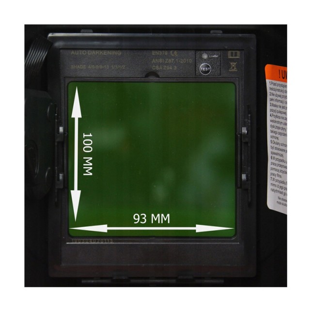 Αυτόματο Κράνος Συγκόλλησης F2 QUICK GLASS MAR-POL M79388